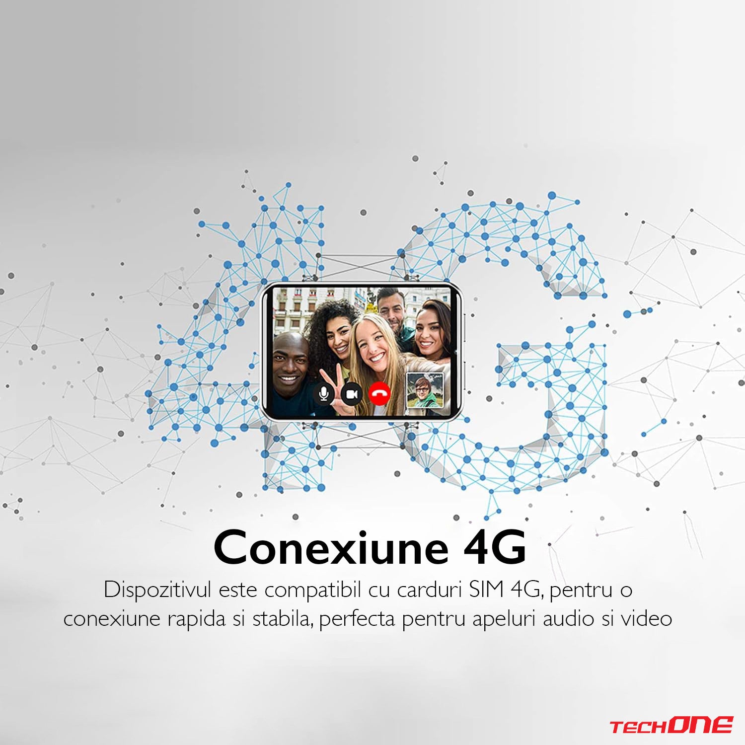 Ceas Smartwatch Barbati TechONE Orion Smart, Negru Ceas Smartwatch Barbati TechONE Orion Smart, Negru